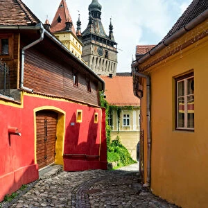 Sighisoara Historic Center and clock tower