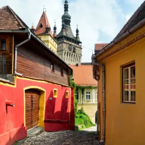 Sighisoara Historic Center and clock tower Sighisoara Historic Center and clock tower