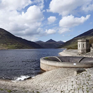 Silent Valley Reservoir, Mourne Mountains, County Down, Northern Ireland, Ireland, Great Britain, Europe