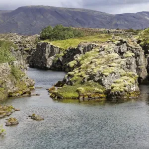 Silfra canyon in Thingvellir National Park Silfra canyon in Thingvellir National Park