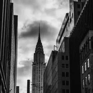 New York City Skyline Art Deco Print New York City Skyline Art Deco Print