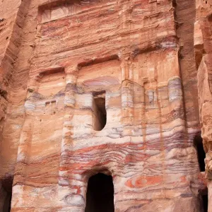 Silk Tomb Print, Petra, Jordan Silk Tomb Print, Petra, Jordan