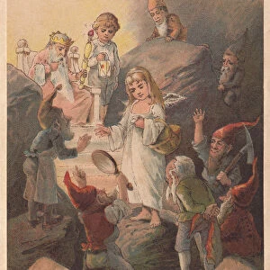 The Silver Child (Das Silberkindchen), lithograph, published in 1891