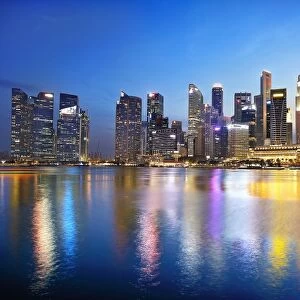 Singapore Marina bay Sands Cityscape