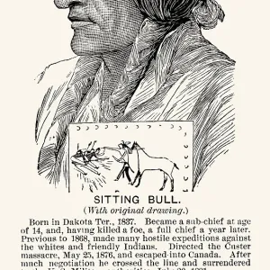 SITTING BULL PORTRAIT