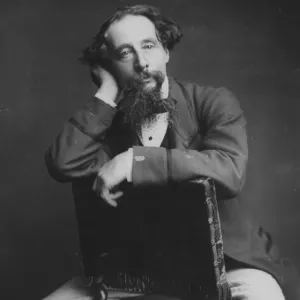 Famous Writers Canvas Print Collection: Charles Dickens (1812-1870)