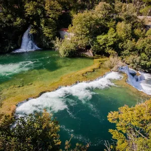 Skradinski Buk waterfall, Krka National Park Skradinski Buk waterfall, Krka National Park