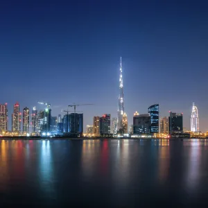 Skyline of Dubai