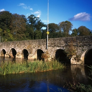 Slane Bridge, Slane, River Boyne, County Meath, Ireland