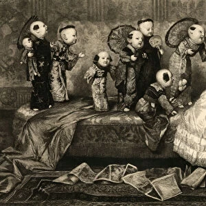 Sleeping Girl Dreams of Living Dolls