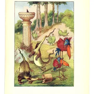 Slithy Toves illustration, (Alice's Adventures in Wonderland) Slithy Toves illustration, (Alice's Adventures in Wonderland)