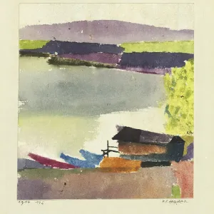 Small harbour (Kleiner Hafen), 1914. Artist: Klee, Paul (1879-1940) Small harbour (Kleiner Hafen), 1914. Artist: Klee, Paul (1879-1940)