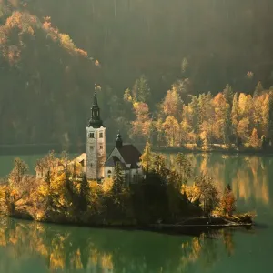 Lake Bled Island Print Lake Bled Island Print