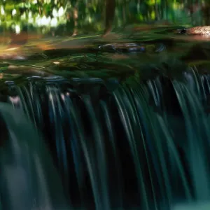 Small waterfall in stream, Phang-Nga Bay National Park, Thailand Small waterfall in stream, Phang-Nga Bay National Park, Thailand