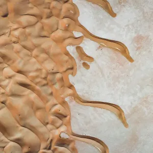 Snake like dune patterns shot by drone, United Arab Emirates Snake like dune patterns shot by drone, United Arab Emirates
