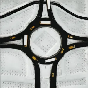 Snow Covered Traffic Circle Snow Covered Traffic Circle