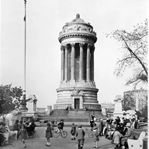 The Soldiers and Sailors Monument In New York City