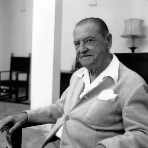 Fine Art Storehouse Print of Somerset Maugham August 1956 Fine Art Storehouse Print of Somerset Maugham August 1956