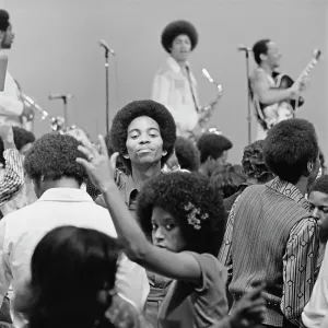Soul Train On Set Print, January 8th 1977. Art Prints, Posters