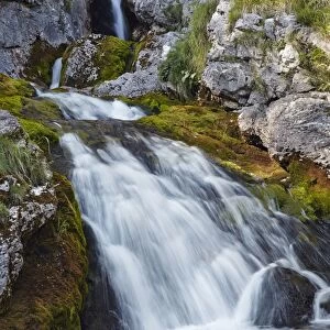 Source of the Soca River, Triglav National Park, Zapodnem, Slovenia