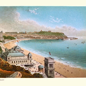 South Bay, Scarborough, North Yorkshire, Beach, Castle, Hotel