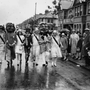 Southend Carnival Print, 1928 Southend Carnival Print, 1928
