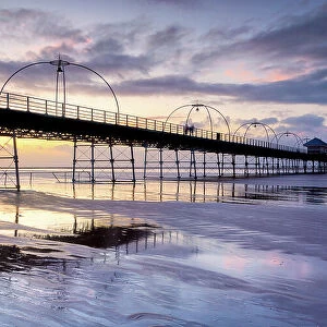 Southport Pier at Sunset