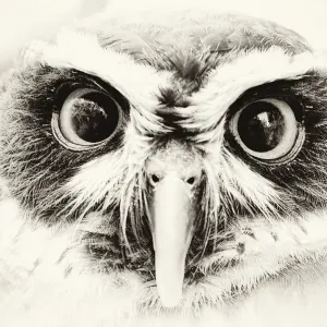 Spectacled Owl, Pulsatrix perspicillata, Tokyo, Japan