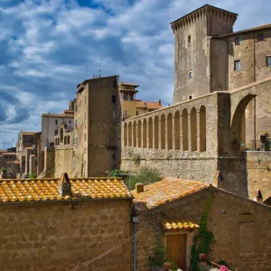 Pitigliano Medieval Hill Town Italy Print Pitigliano Medieval Hill Town Italy Print