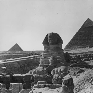 Sphinx And Pyramids