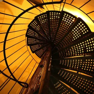 Spiral staircase, Shanghai, China Spiral staircase, Shanghai, China