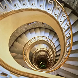 Spiral staircase in Spain