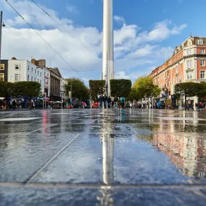 The Spire on O Connell Street, Dublin City, Ireland The Spire on O Connell Street, Dublin City, Ireland