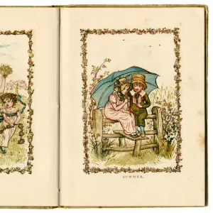 Spring and Summer - Kate Greenaway 1883