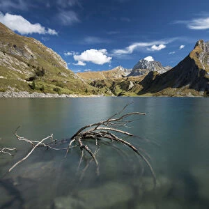 Spullersee reservoir in Vorarlberg, Austria, Europe