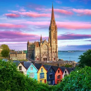 St. Colman's Cathedral at Sunset Horizontal St. Colman's Cathedral at Sunset Horizontal