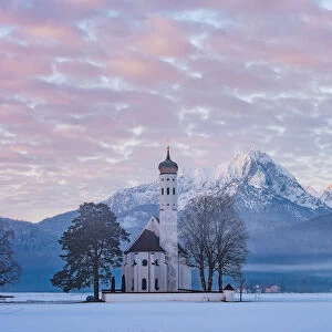 St. Coloman at wintertime, Allgaeu, Germany