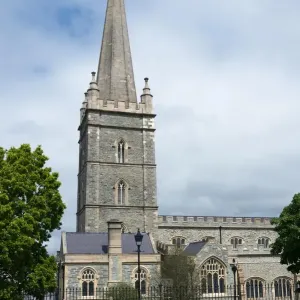 St Columb's Cathedral Print - Belfry Tower of Londonderry, Northern Ireland St Columb's Cathedral Print - Belfry Tower of Londonderry, Northern Ireland