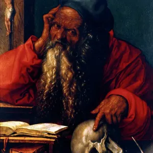St Jerome, 1521. Artist: Albrecht Dürer St Jerome, 1521. Artist: Albrecht Dürer