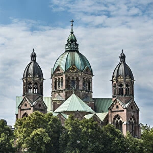 St. Lukes Church, St. Lukas or Lukaskirche, Munich, Upper Bavaria, Bavaria, Germany