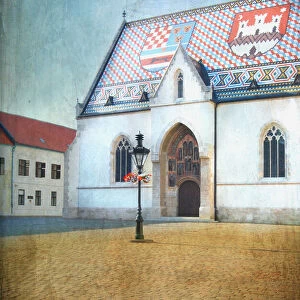 St Marks church, Zagreb, Croatia