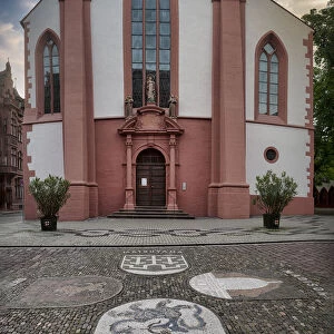 St. Martin is chruch in Freiburg city, Germany