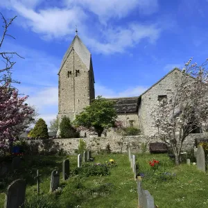 St Marys parish church, Sompting village St Marys parish church, Sompting village