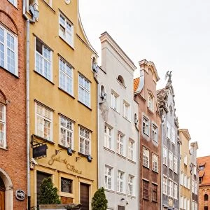 St Marys Street (Ulica Mariacka) in Gdansk, Poland