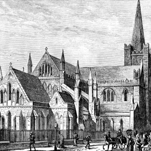 St Patricks Cathedral, Dublin (Victorian engraving) St Patricks Cathedral, Dublin (Victorian engraving)