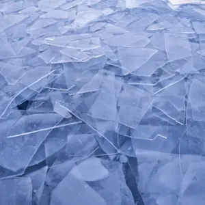 Stacked sheets of ice on the shore of the island of Reichenau, Lake Constance, Konstanz district, Baden-Wuerttemberg, Germany, Europe Stacked sheets of ice on the shore of the island of Reichenau, Lake Constance, Konstanz district, Baden-Wuerttemberg, Germany, Europe