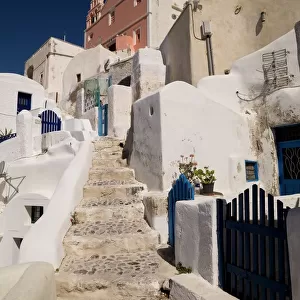 Stairway, Santorini, Greece, Europe