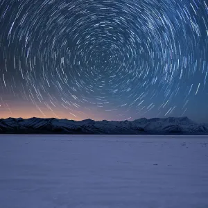 Star trails of Tibet Star trails of Tibet
