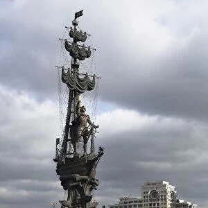 statue, monument, huge, enormous, structure, man made structure, Peter the Great