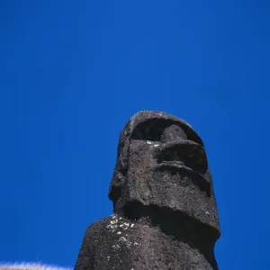 Moai Statue Print Moai Statue Print